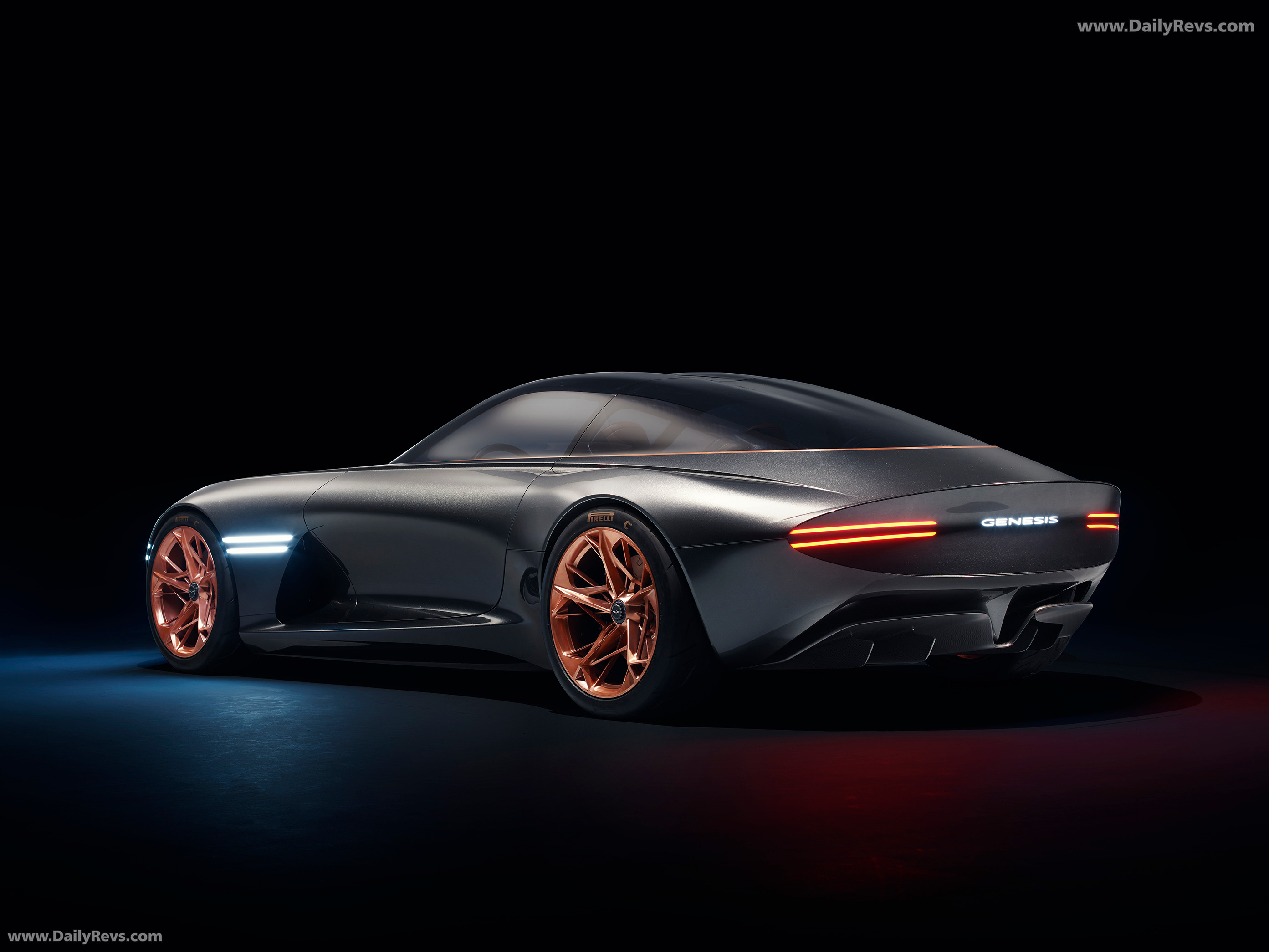 2018 Genesis Essentia Concept Rear View