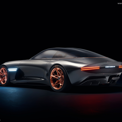 2018 Genesis Essentia Concept Rear View