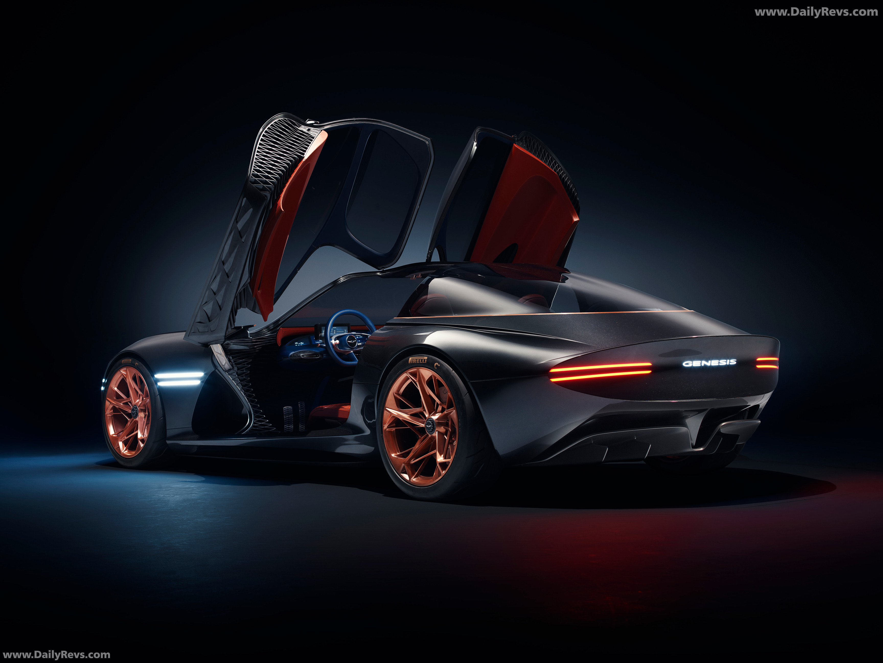 2018 Genesis Essentia Concept Rear View