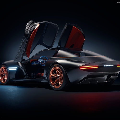 2018 Genesis Essentia Concept Rear View