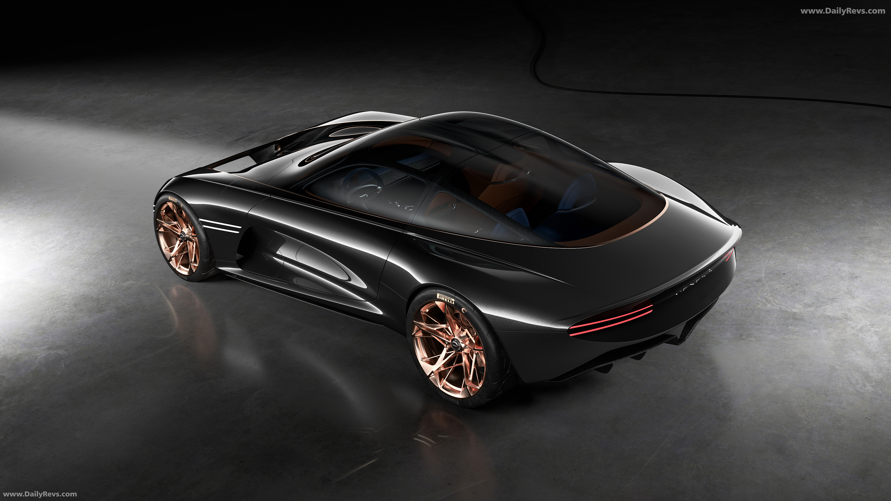 2018 Genesis Essentia Concept Top View