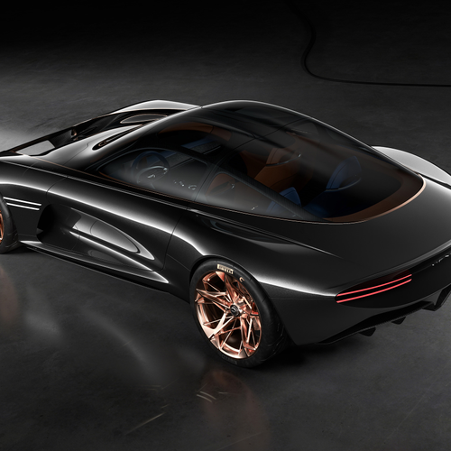 2018 Genesis Essentia Concept Top View