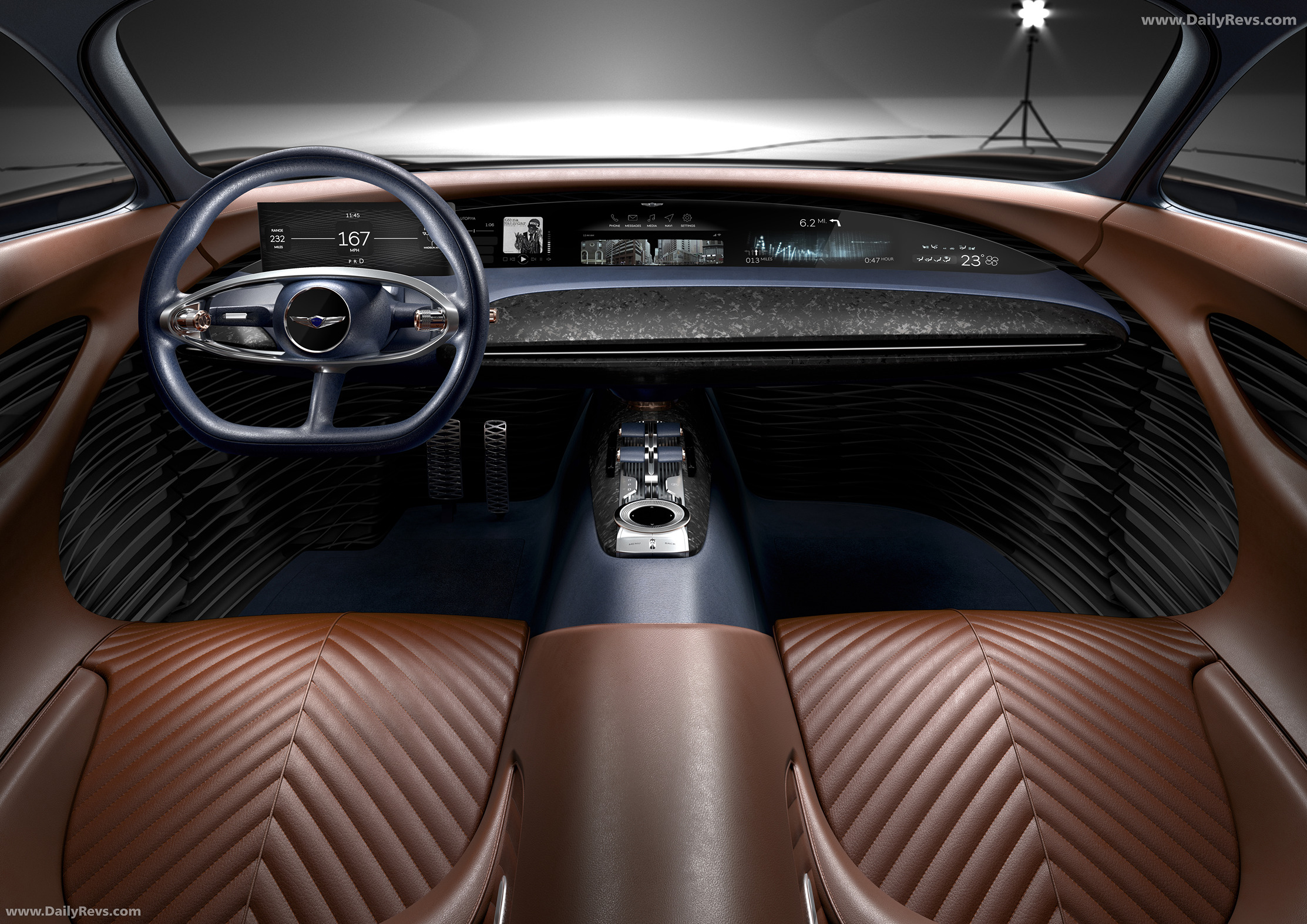 2018 Genesis Essentia Concept Interior