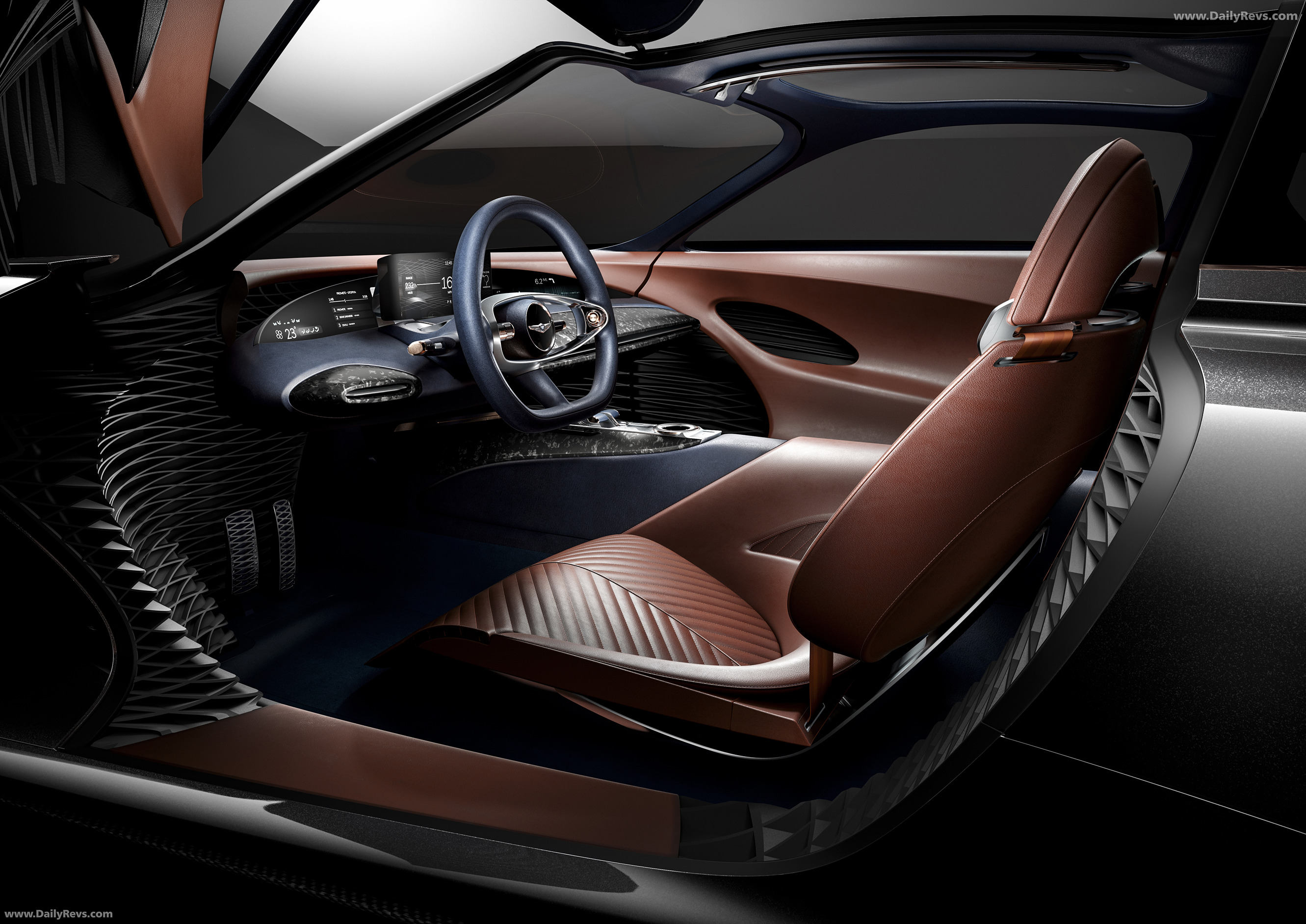 2018 Genesis Essentia Concept Interior