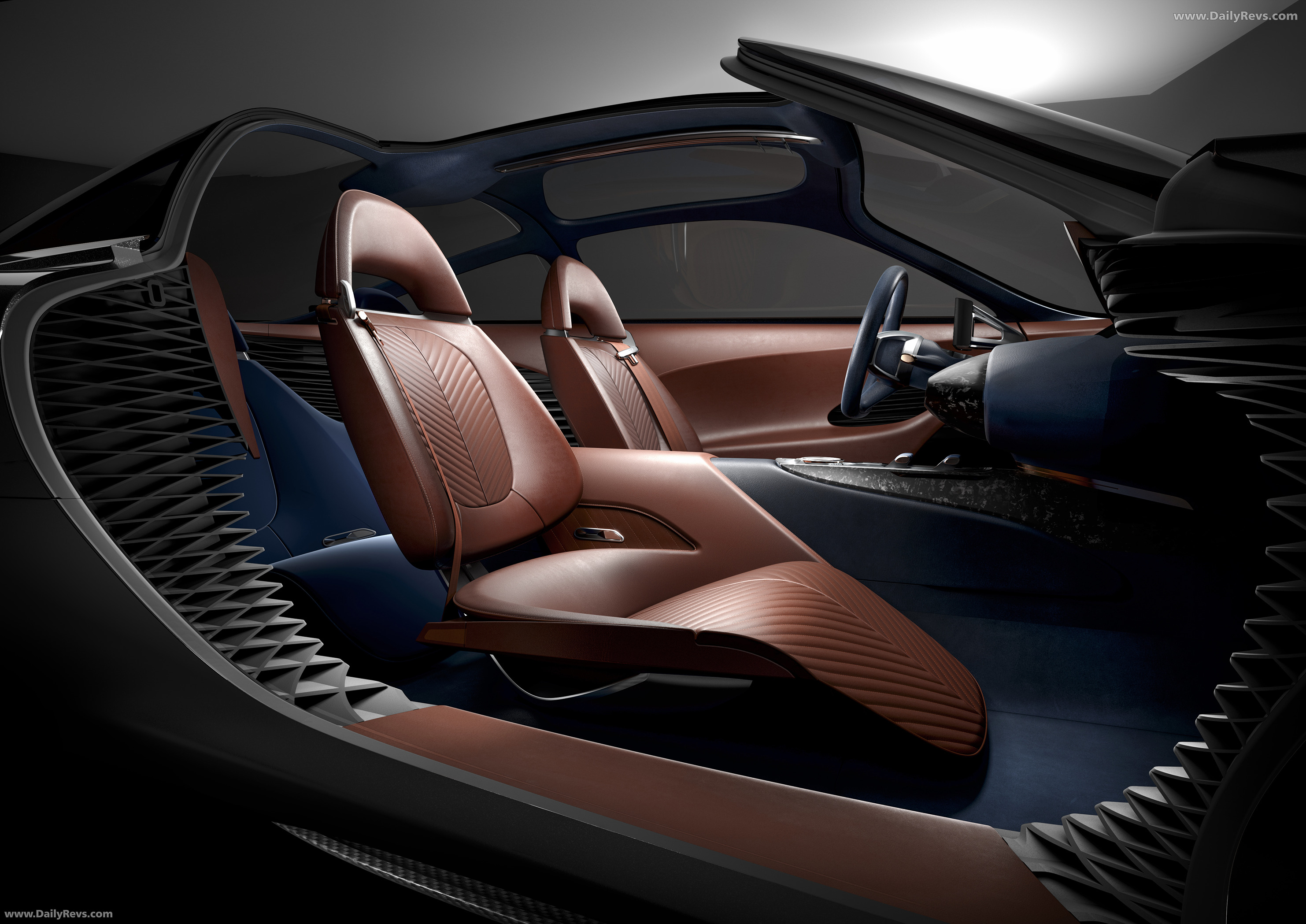 2018 Genesis Essentia Concept Interior