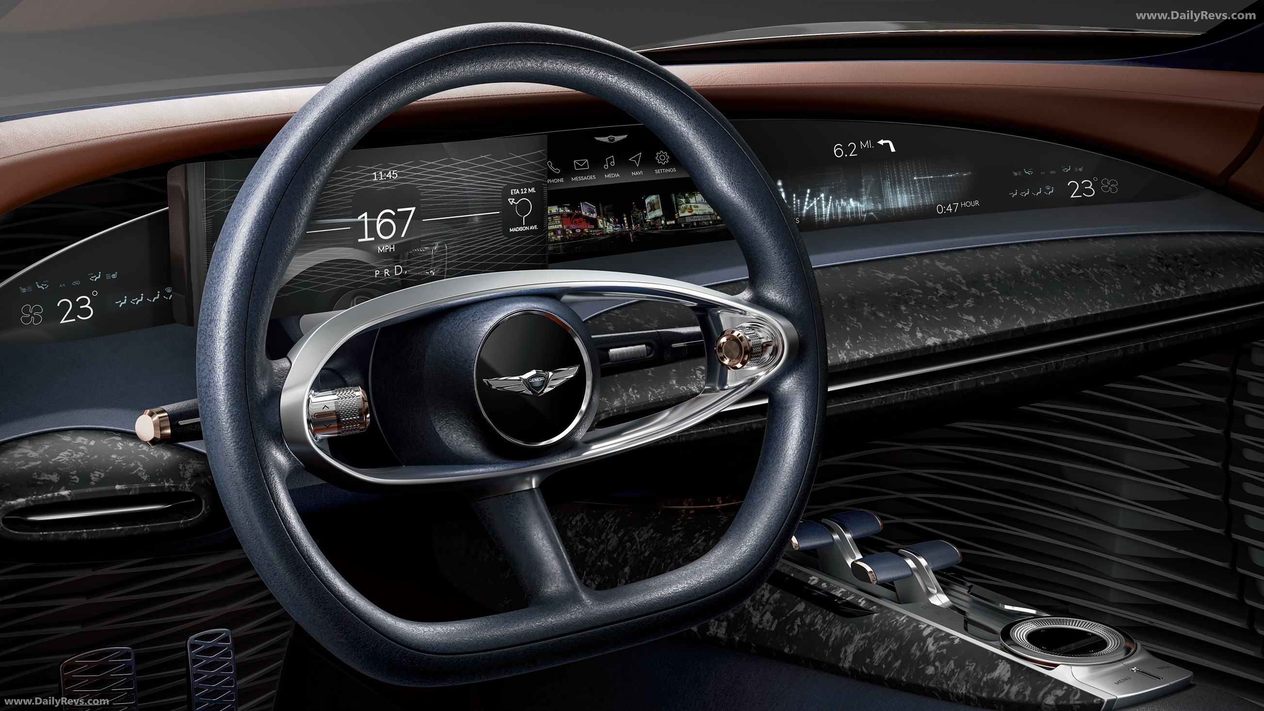 2018 Genesis Essentia Concept Interior