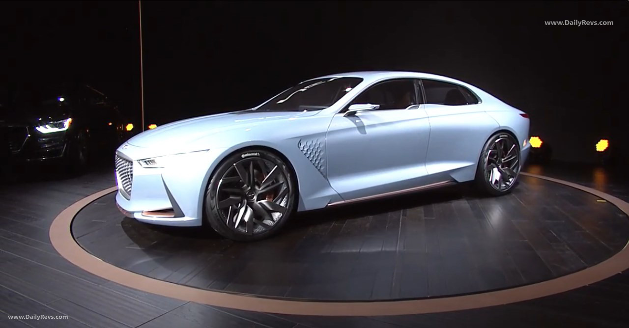 2016 Genesis New York Concept Side View