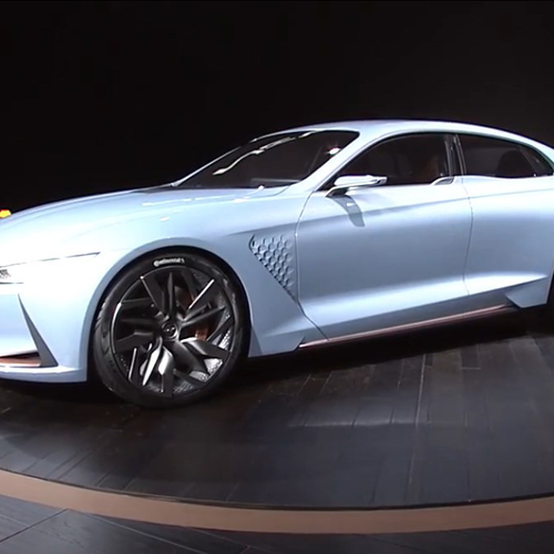 2016 Genesis New York Concept Side View