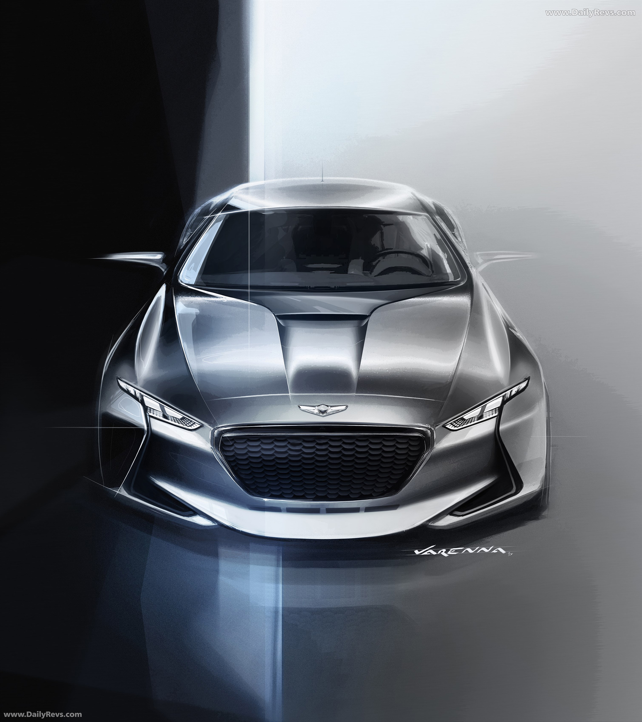 2016 Genesis New York Concept Sketches