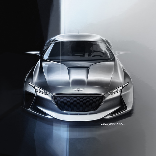 2016 Genesis New York Concept Sketches