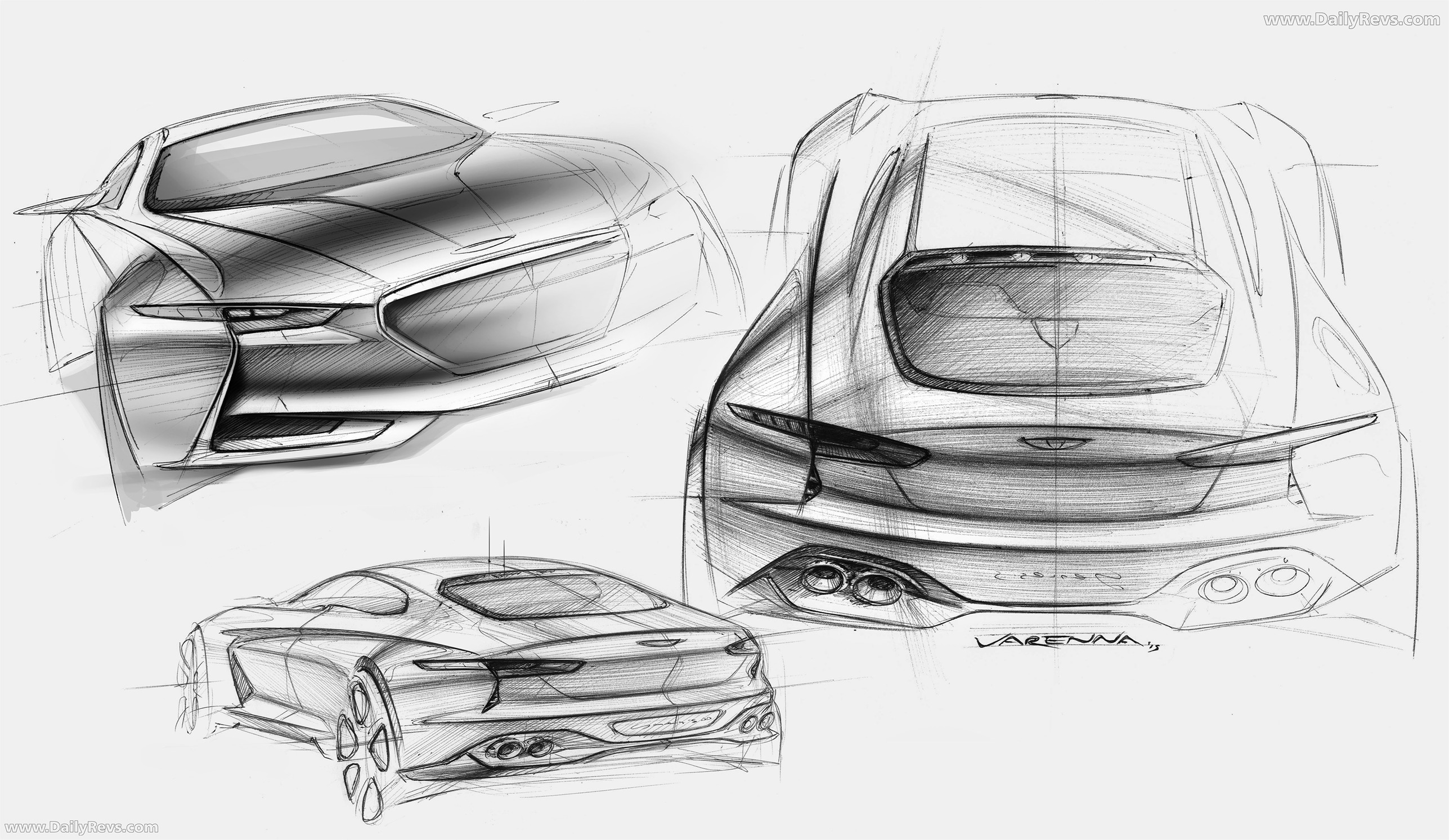 2016 Genesis New York Concept Sketches