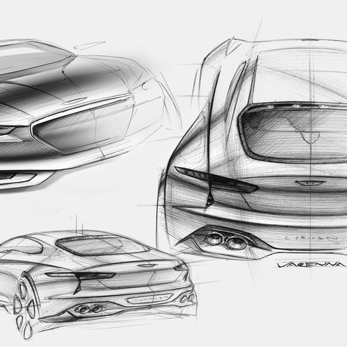 2016 Genesis New York Concept Sketches