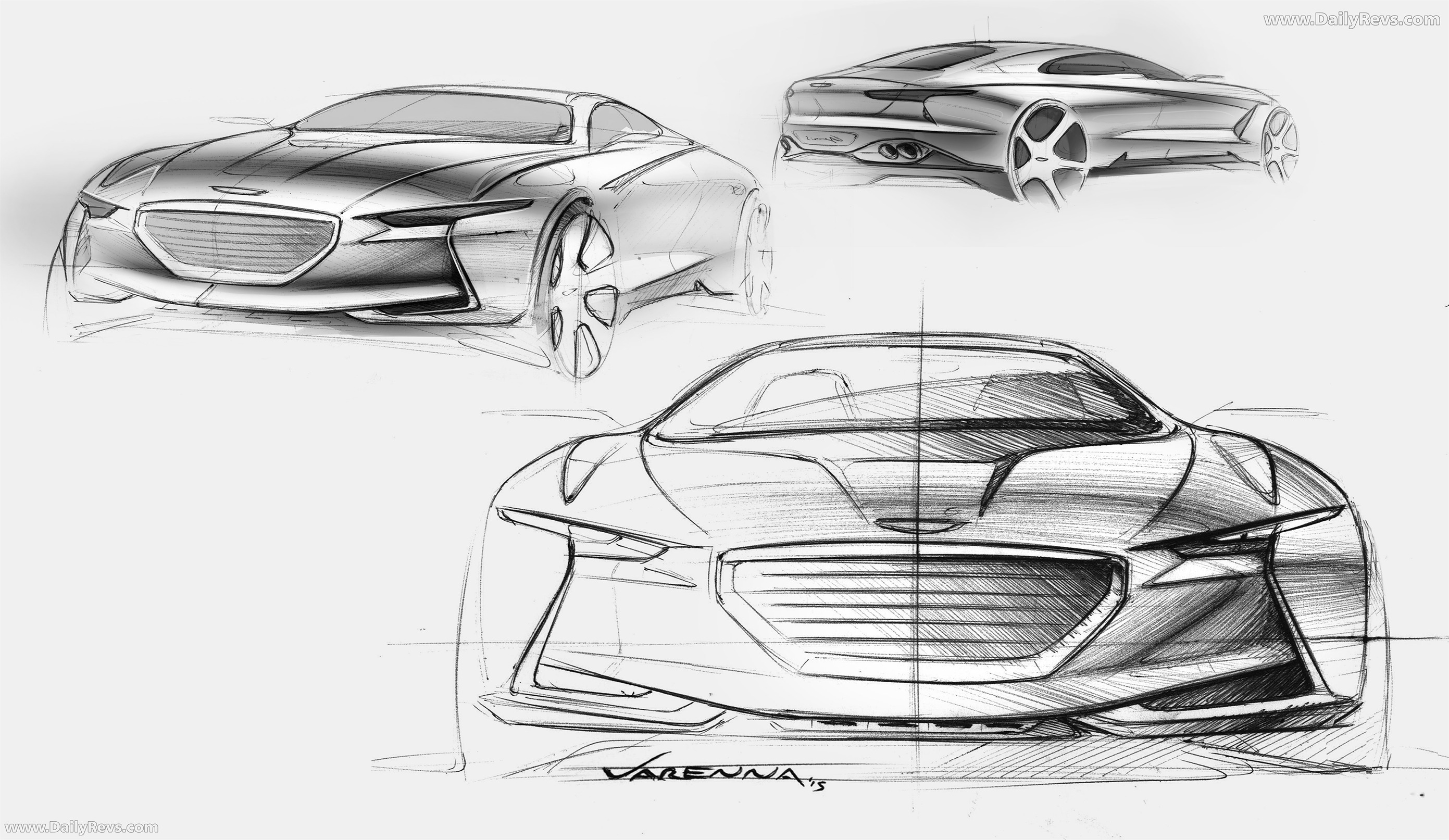 2016 Genesis New York Concept Sketches