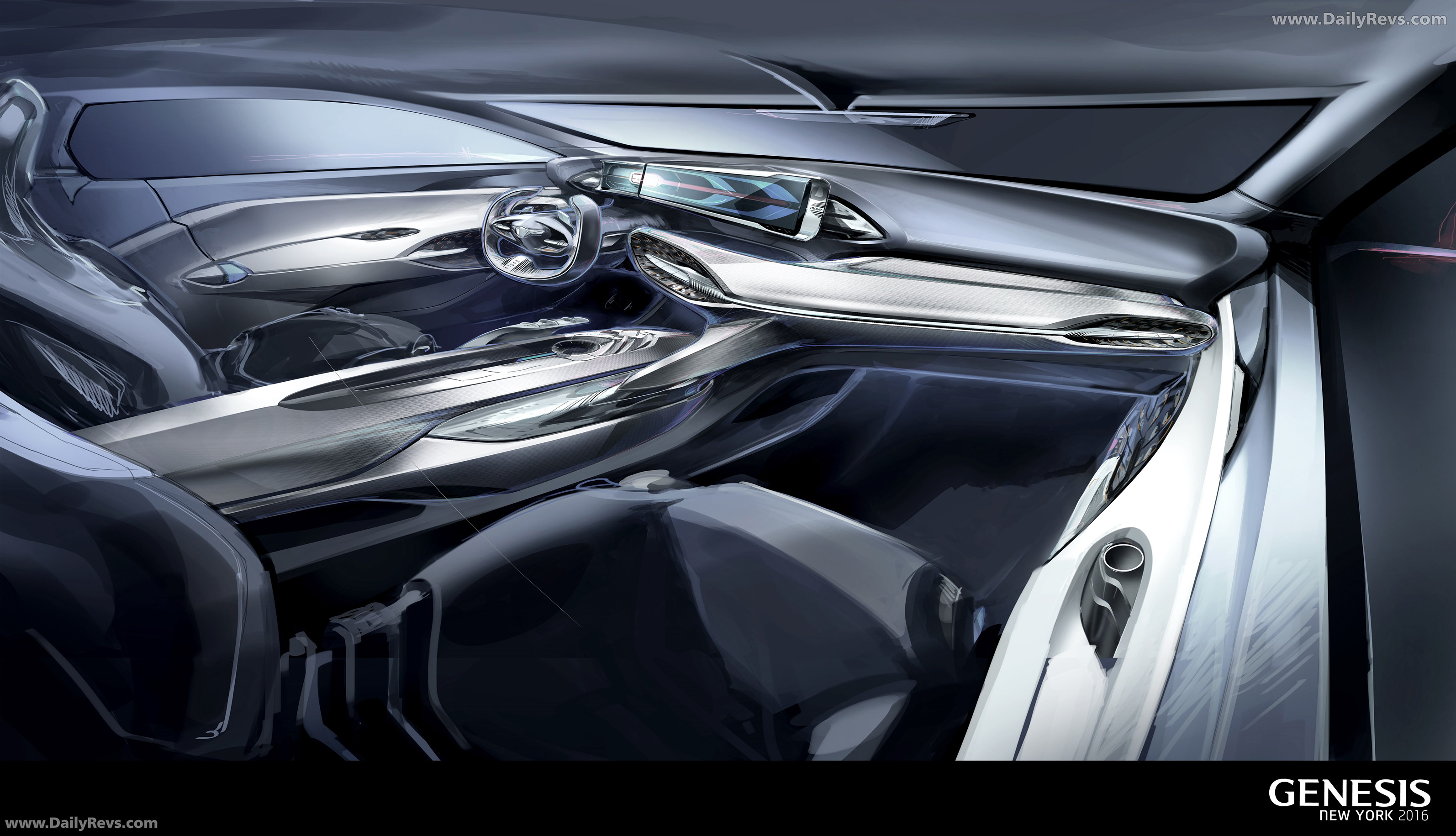 2016 Genesis New York Concept Sketches
