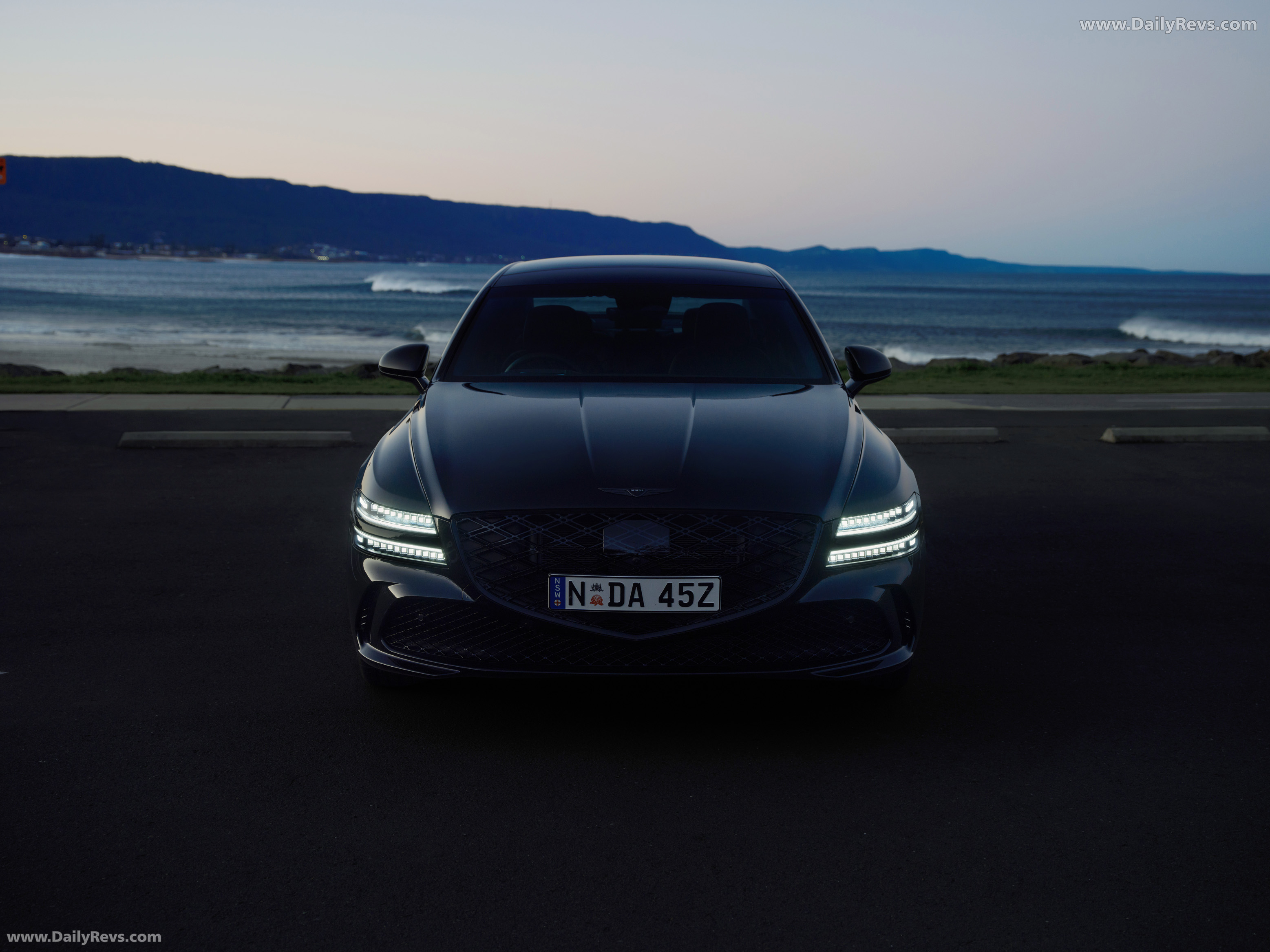 2025 Genesis G80 Black Front View