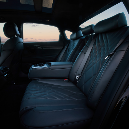 2025 Genesis G80 Black Interior