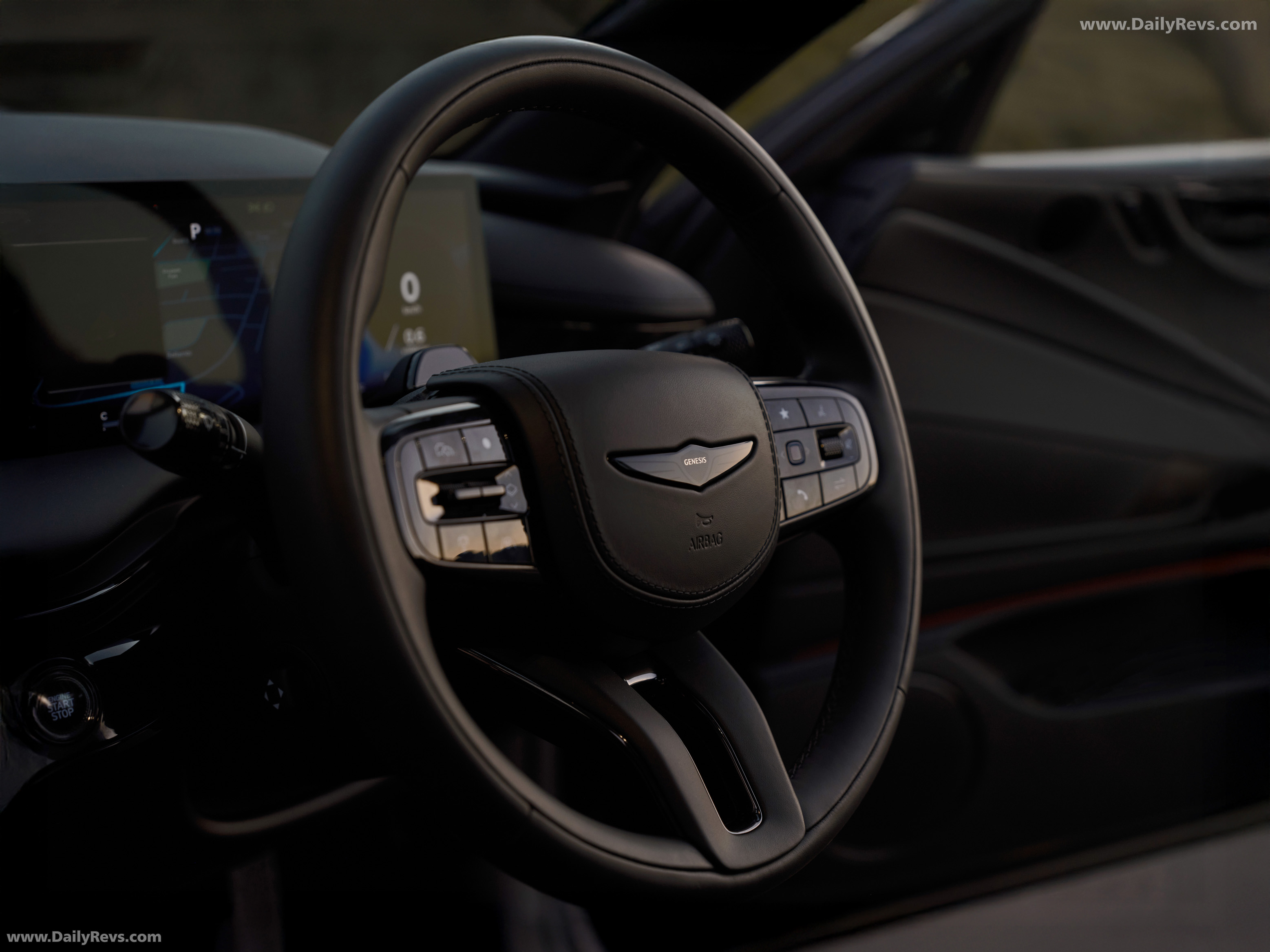 2025 Genesis G80 Black Interior