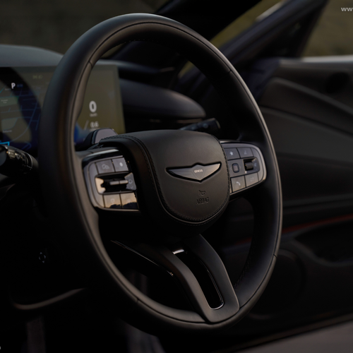 2025 Genesis G80 Black Interior