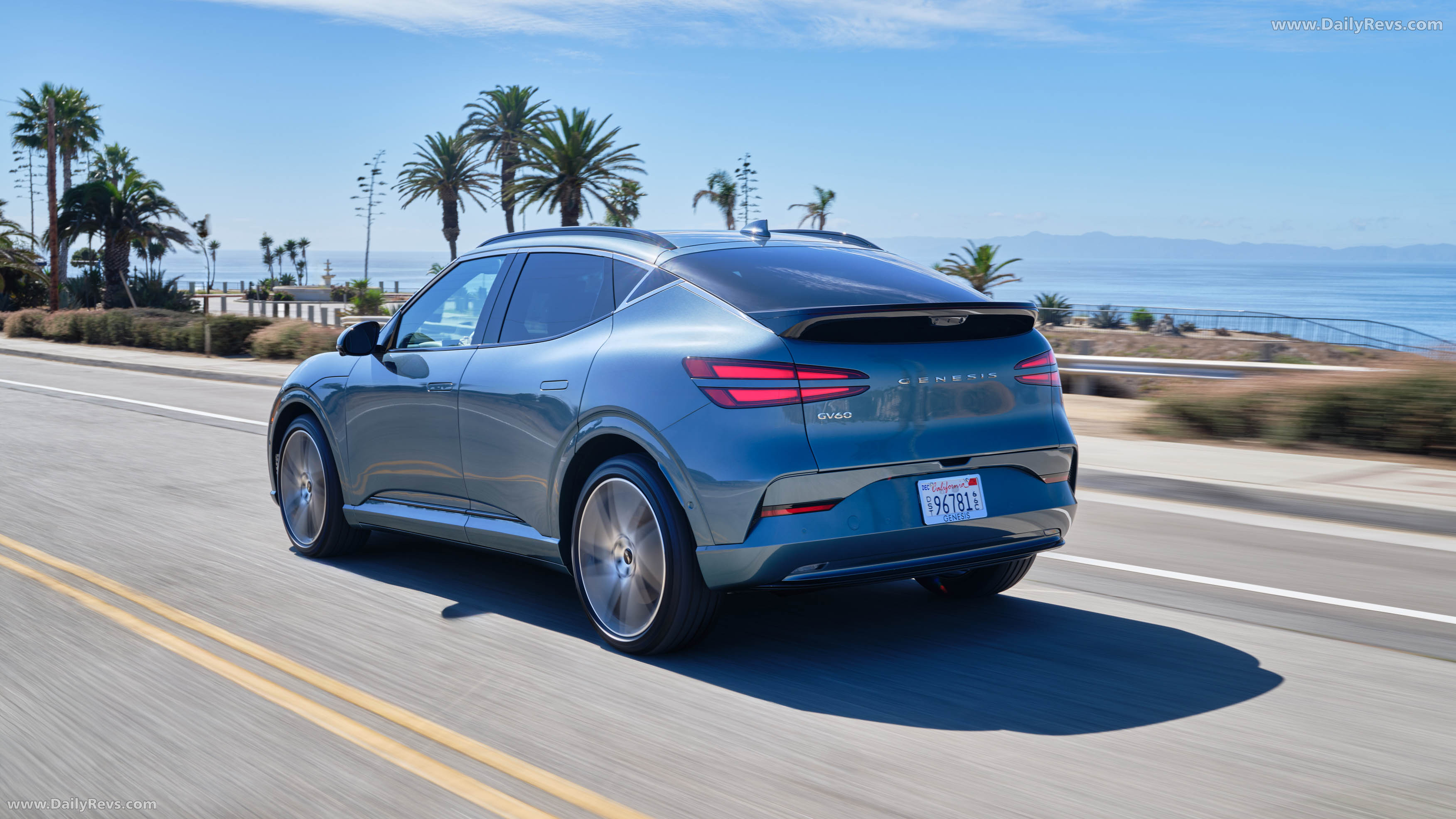 2025 Genesis GV60 US Version Rear View