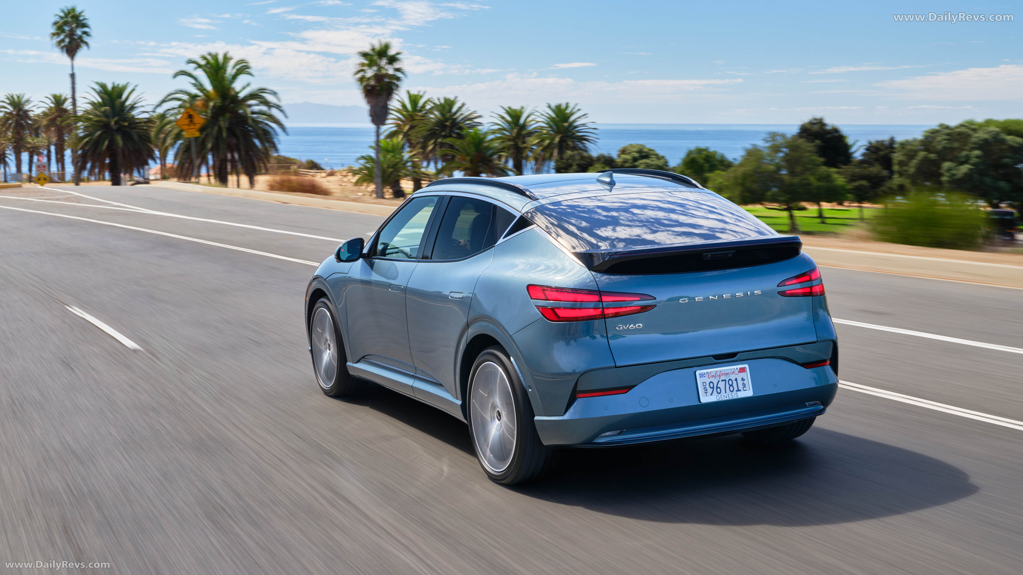 2025 Genesis GV60 US Version Rear View