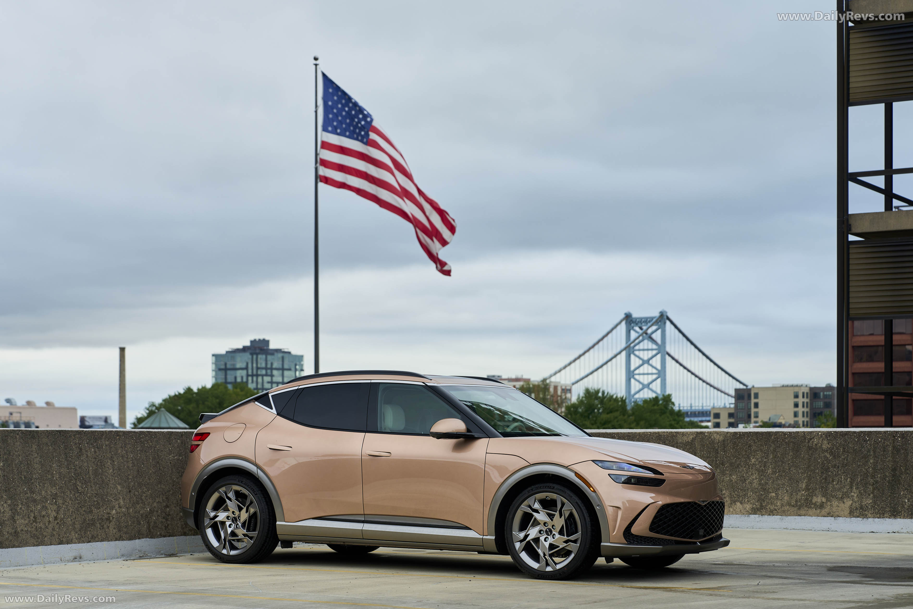 2025 Genesis GV60 US Version Side View