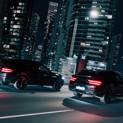 2025 Genesis GV80 Black Australian Version Rear View
