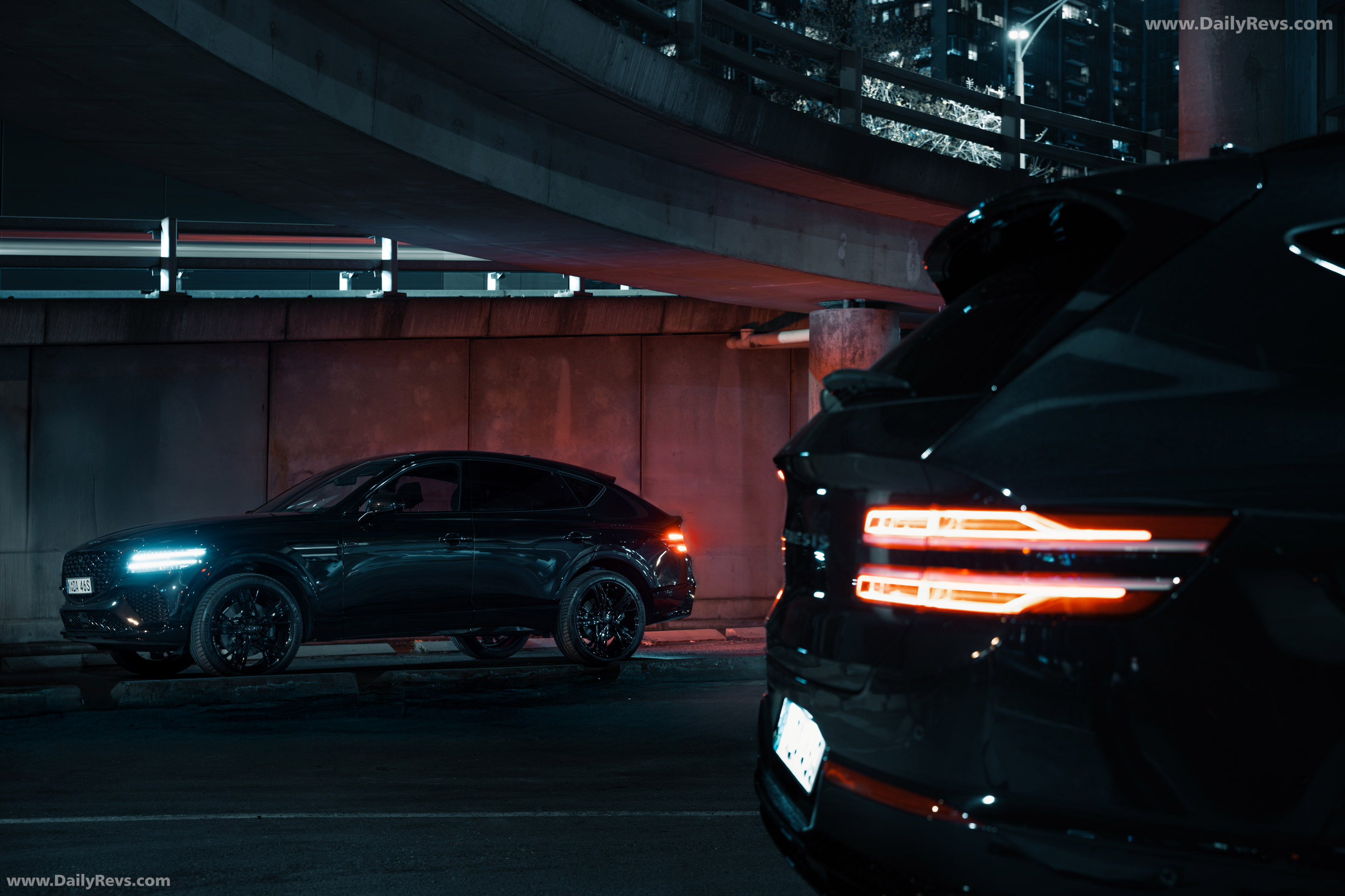 2025 Genesis GV80 Coupe Black Australian Version Side View