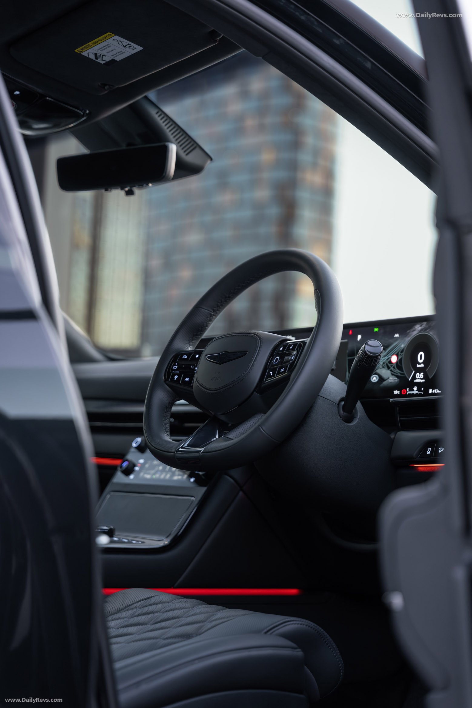 2025 Genesis GV80 Coupe Black Australian Version Interior