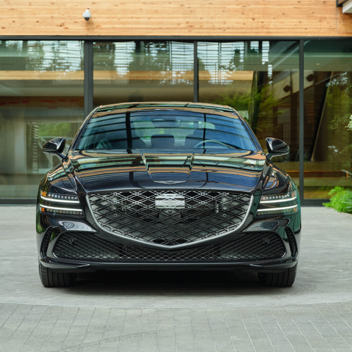 2026 Genesis G80 Prestige Black Front View