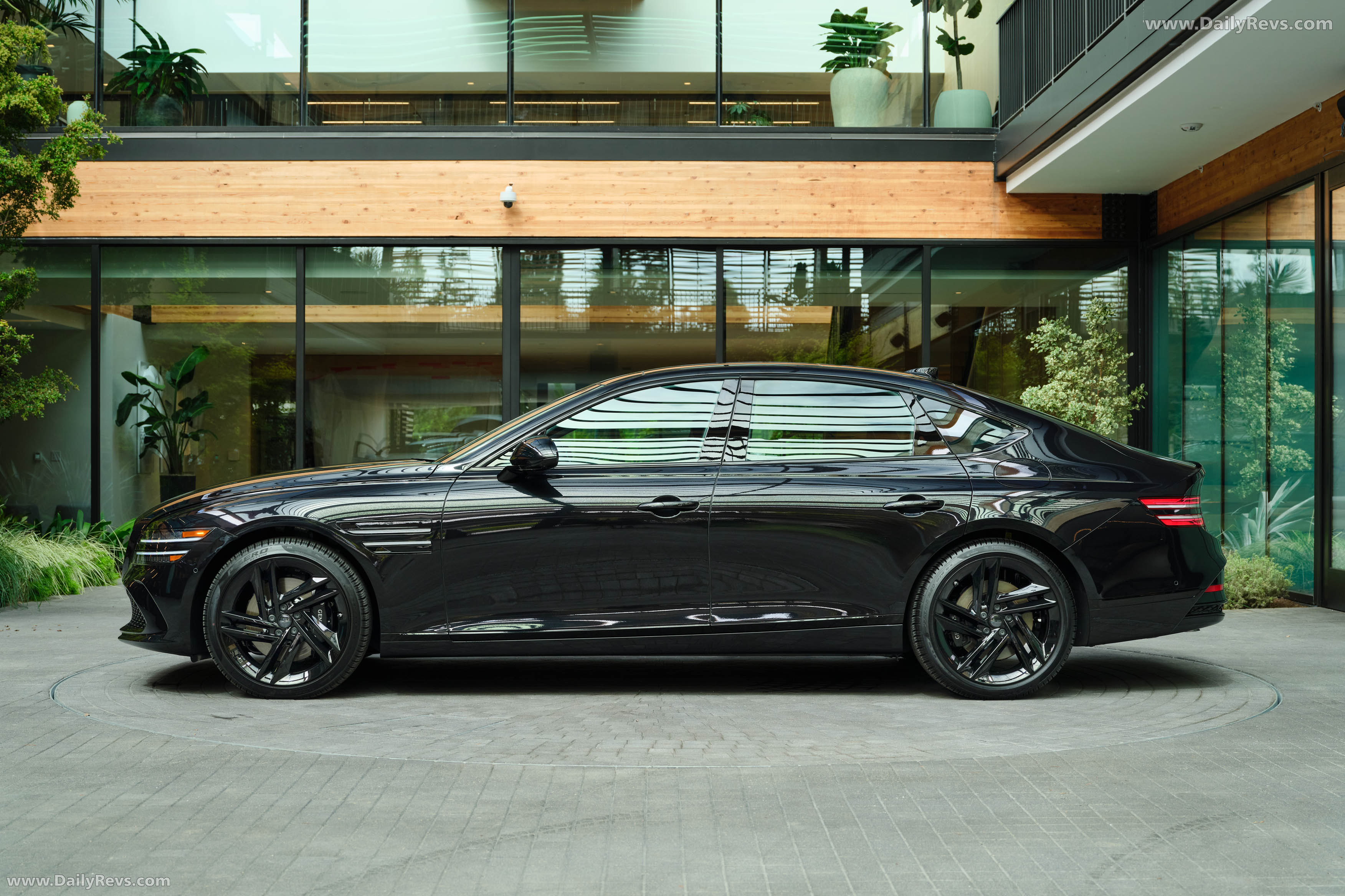 2026 Genesis G80 Prestige Black Side View