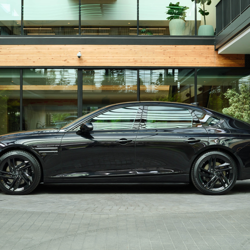 2026 Genesis G80 Prestige Black Side View