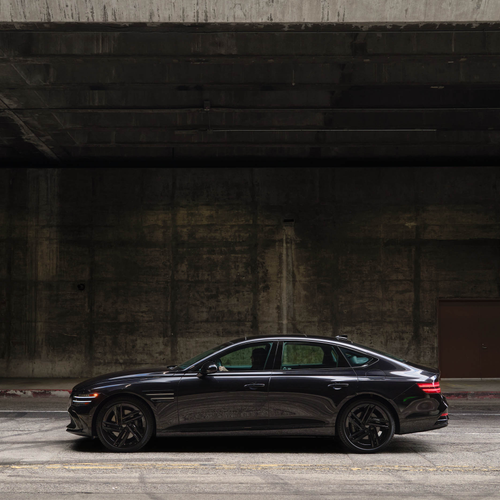 2026 Genesis G80 Prestige Black Side View