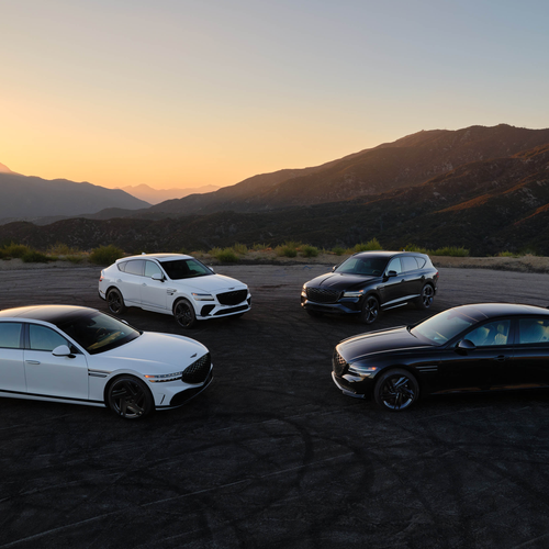 2026 Genesis G80 Prestige Black Top View