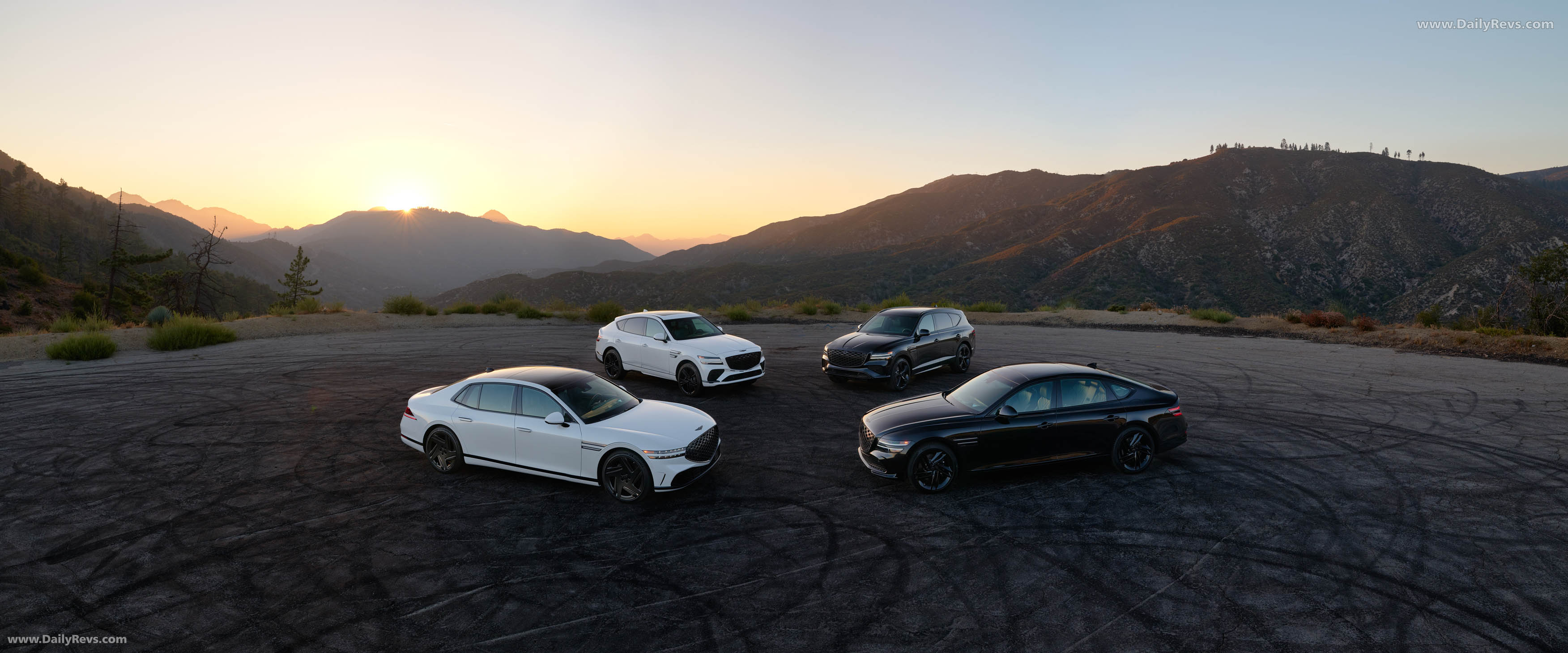 2026 Genesis G80 Prestige Black Top View