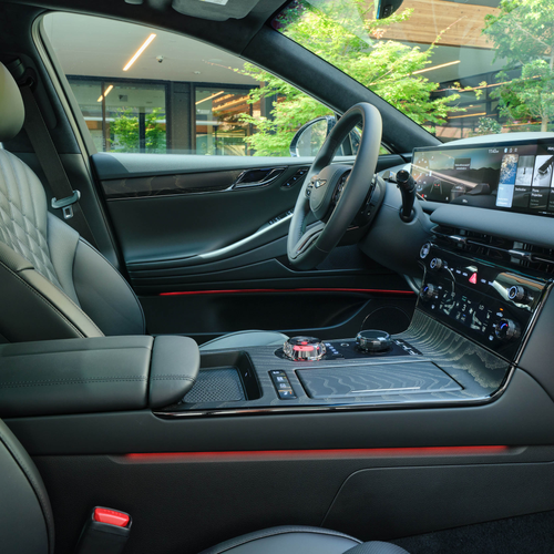 2026 Genesis G80 Prestige Black Interior