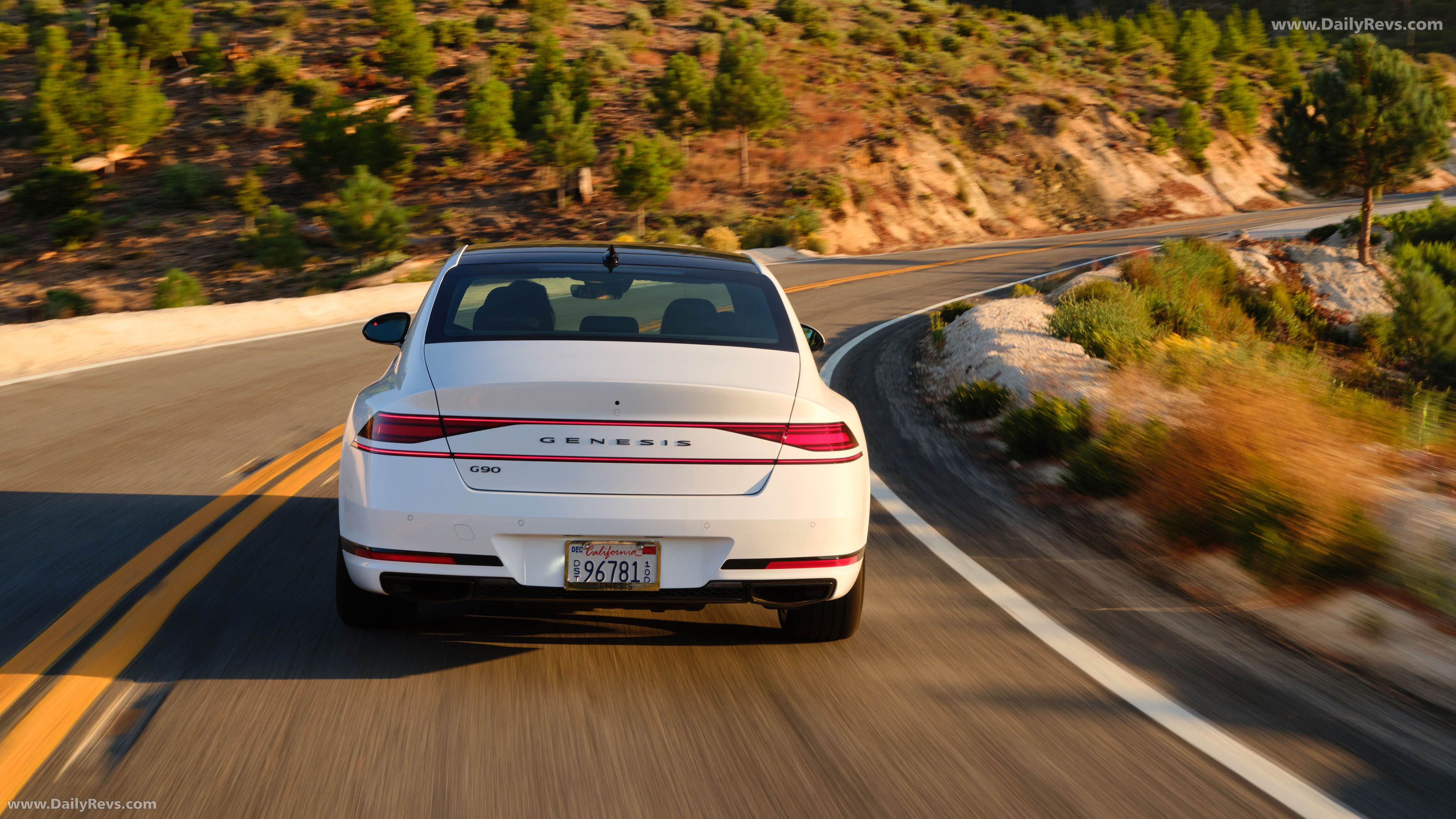 2026 Genesis G90 Prestige Black Rear View