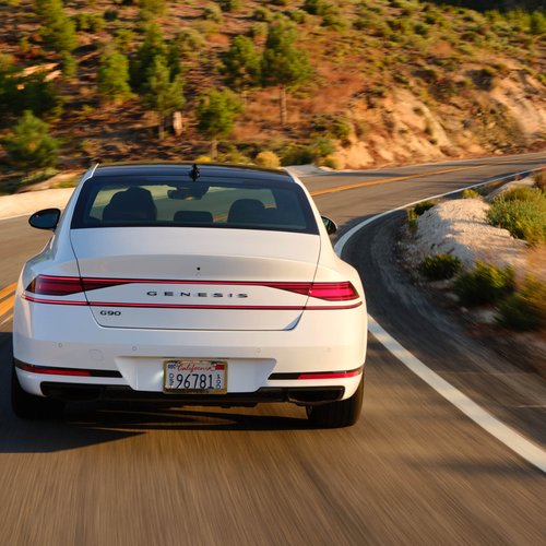 2026 Genesis G90 Prestige Black Rear View