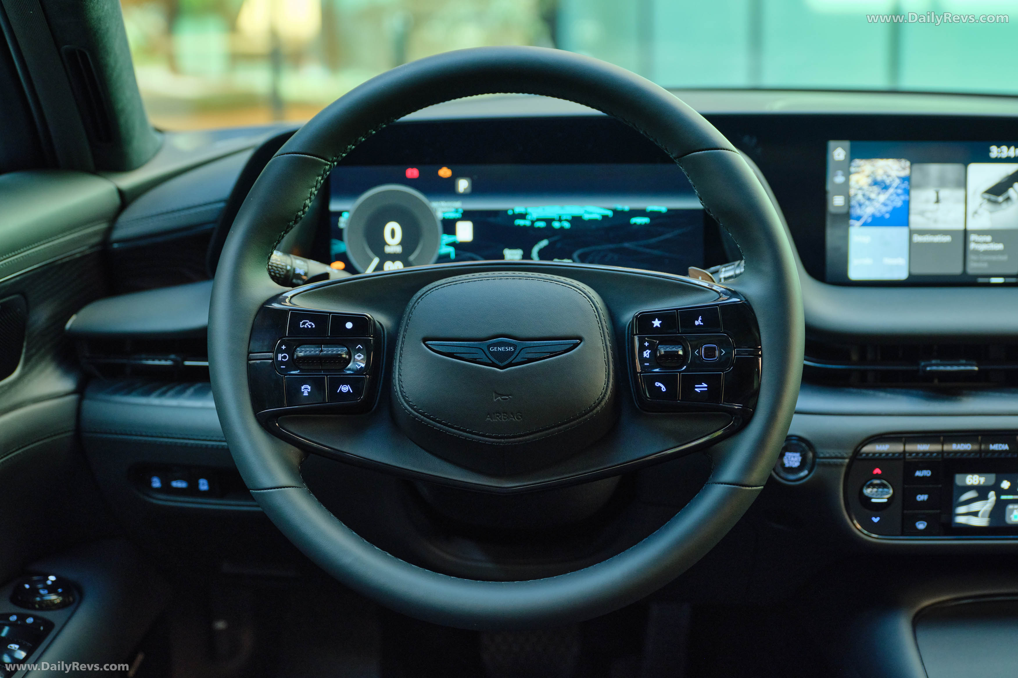 2026 Genesis G90 Prestige Black Interior