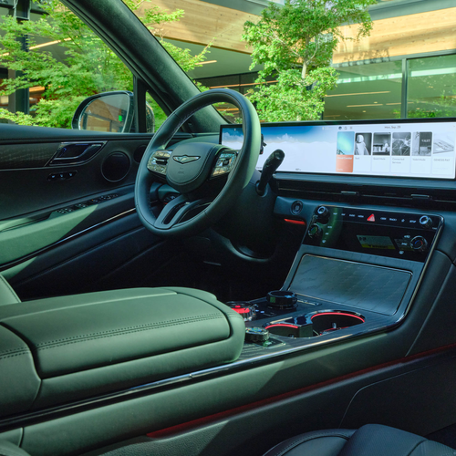 2026 Genesis GV80 Prestige Black Interior