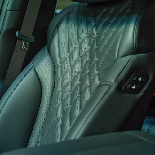 2026 Genesis GV80 Prestige Black Interior