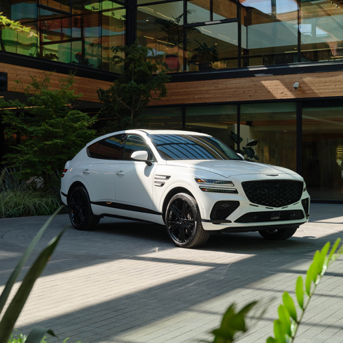 2026 Genesis GV80 Coupe Prestige Black Front View