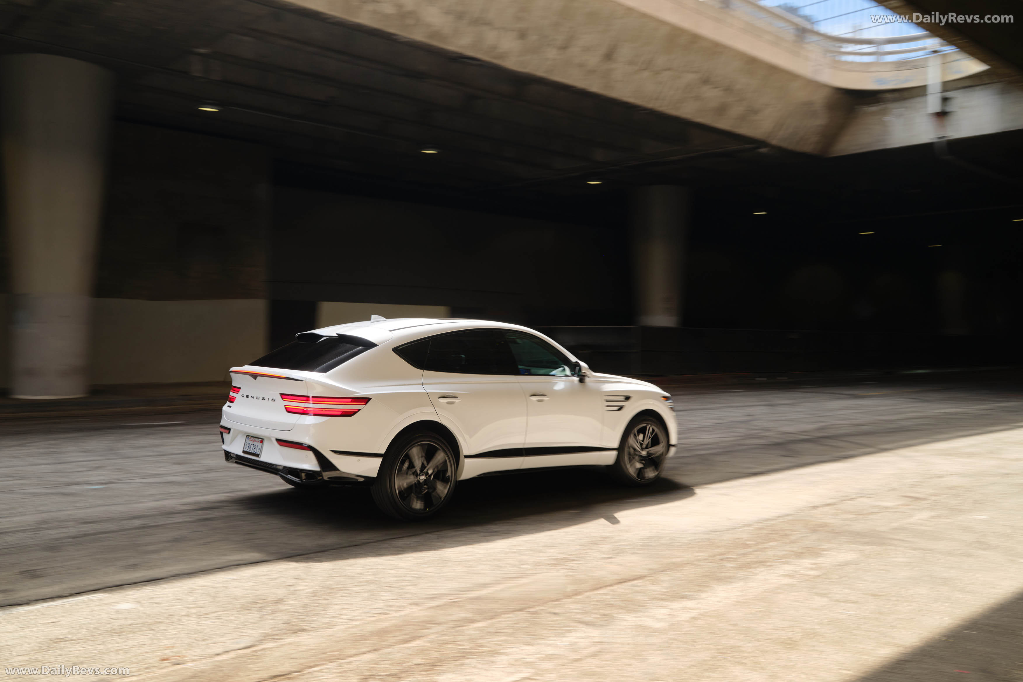2026 Genesis GV80 Coupe Prestige Black Rear View