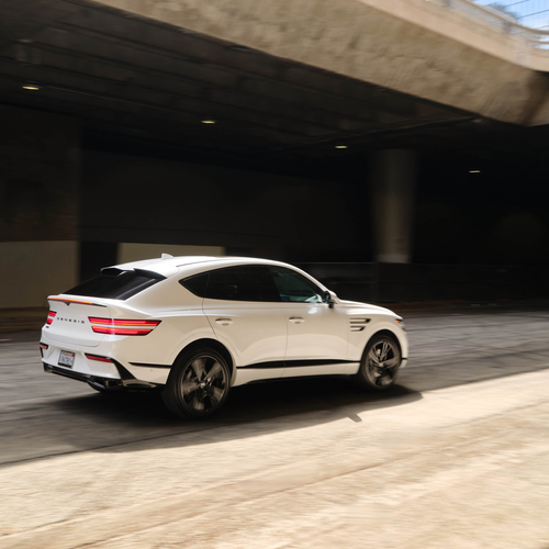2026 Genesis GV80 Coupe Prestige Black Rear View