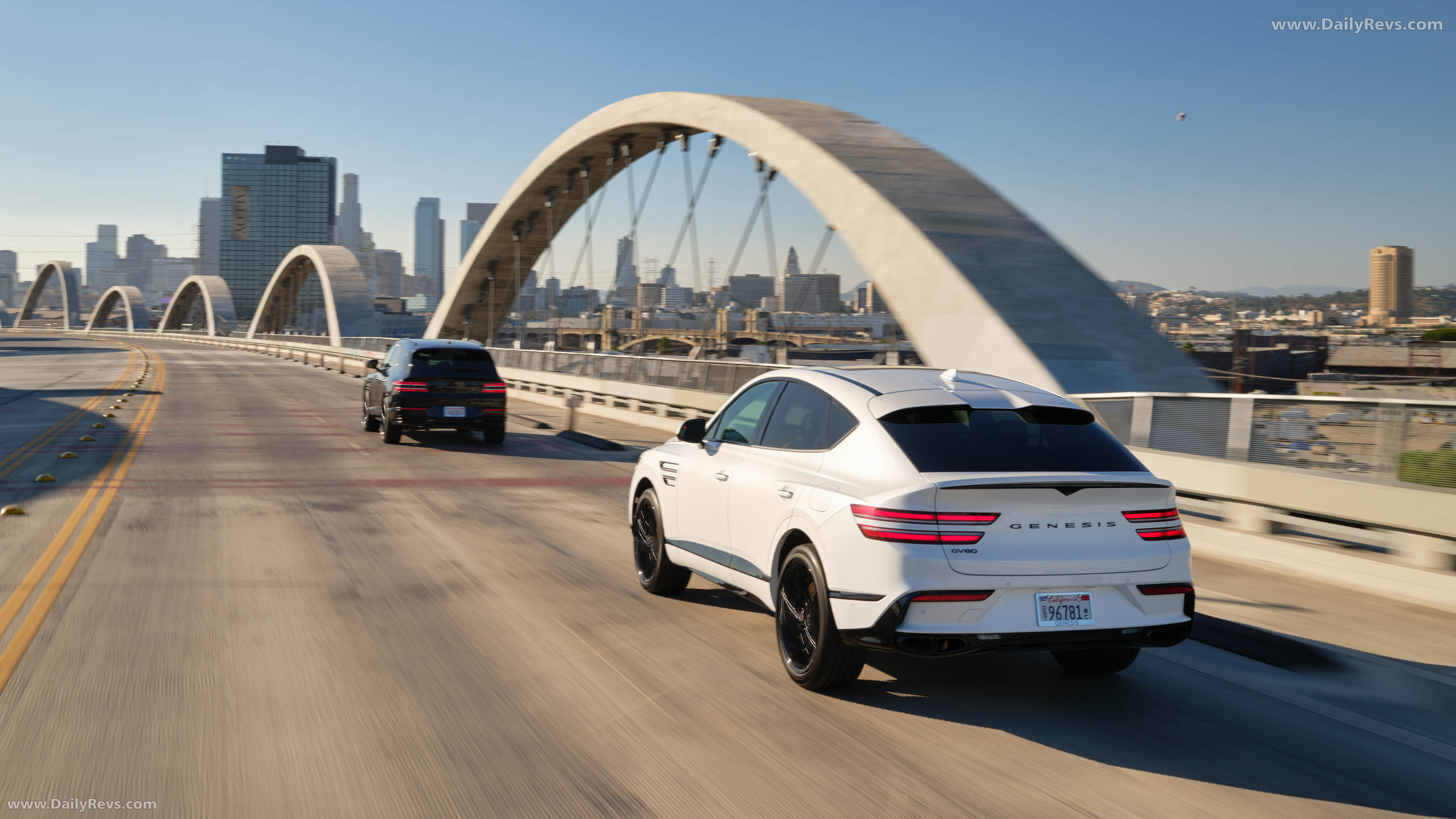 2026 Genesis GV80 Coupe Prestige Black Rear View