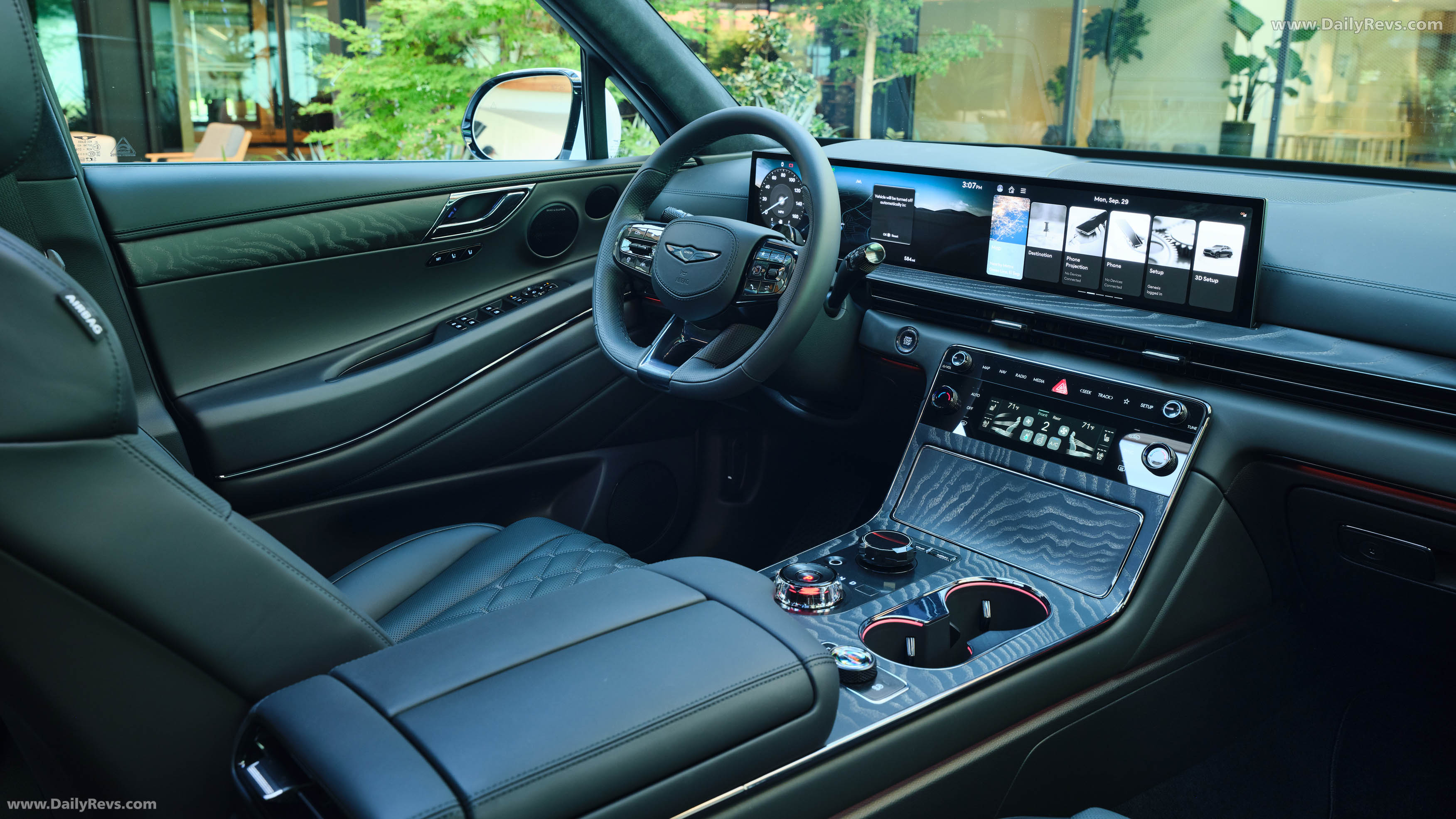 2026 Genesis GV80 Coupe Prestige Black Interior