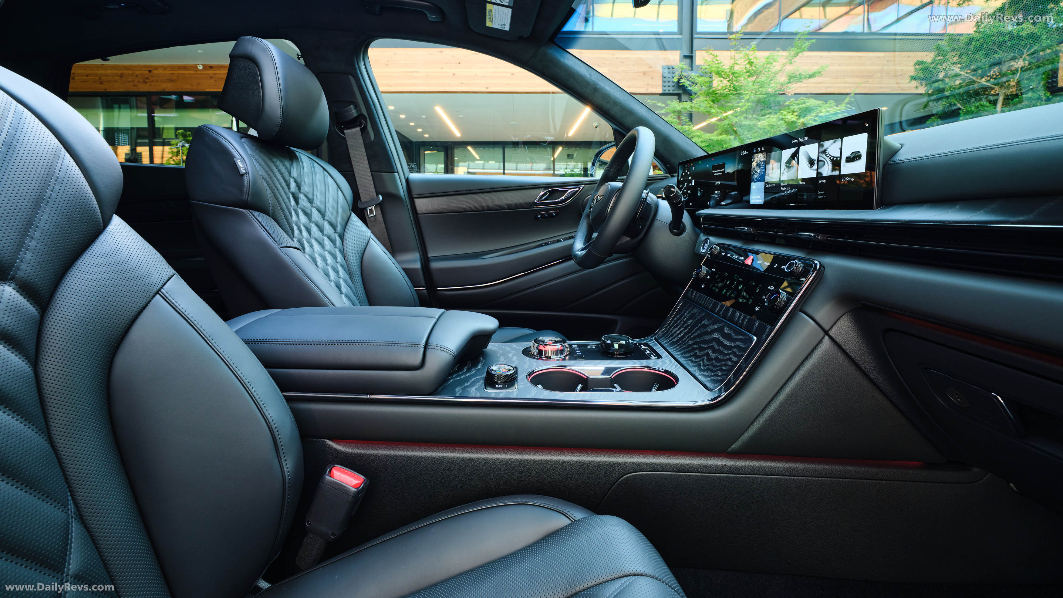 2026 Genesis GV80 Coupe Prestige Black Interior