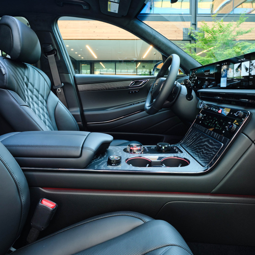 2026 Genesis GV80 Coupe Prestige Black Interior