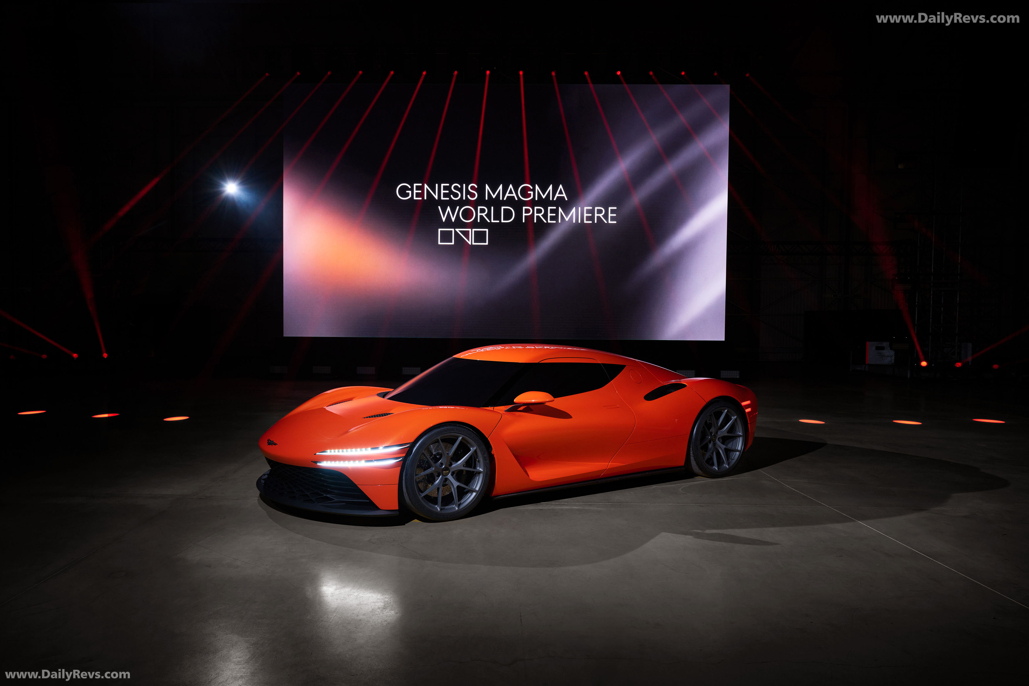 2025 Genesis Magma GT Concept Front View
