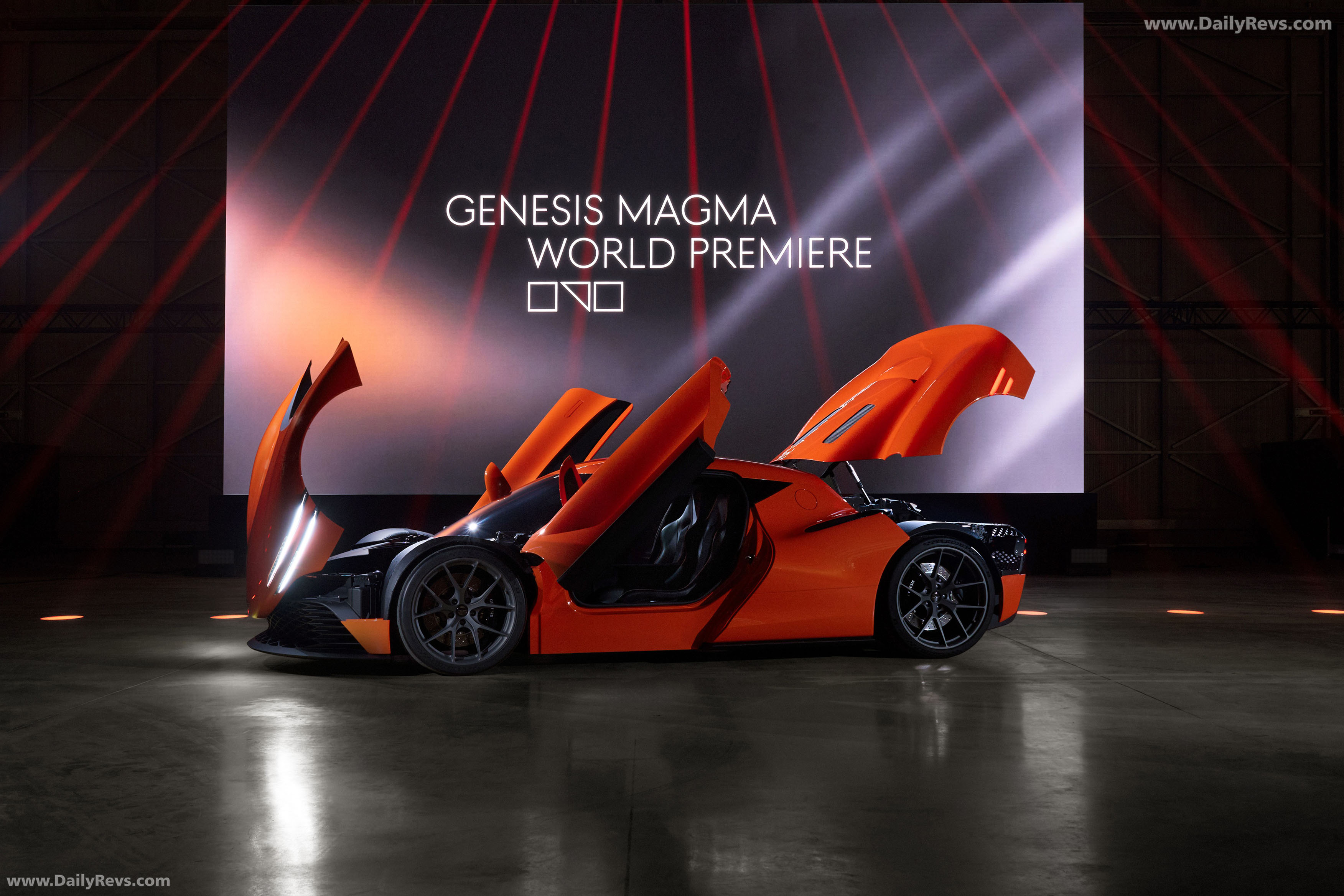 2025 Genesis Magma GT Concept Front View