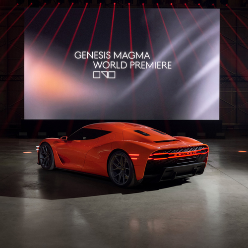 2025 Genesis Magma GT Concept Rear View